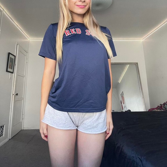 nike boston red sox # 5 short sleeve jersey tshirt - Picture 4 of 8